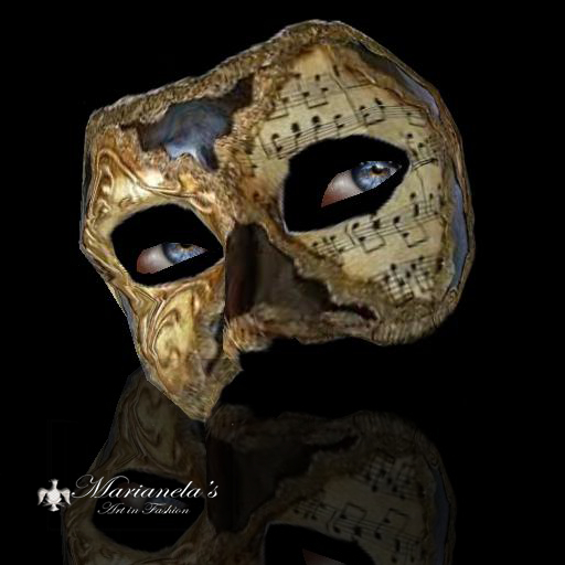 Marianela's Venetian Mask  051