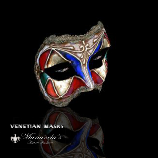 Marianela's Venetian Mask MULTICOLORE