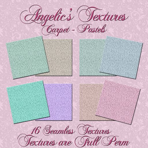 [Angelic's Textures] Carpet - Pastels