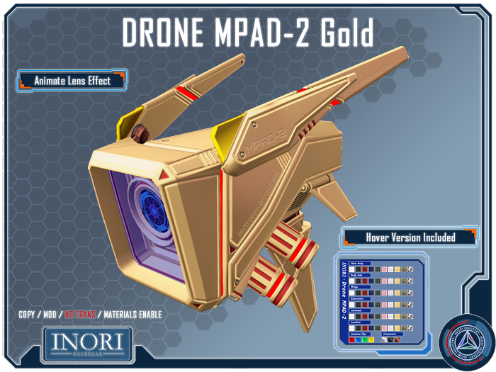 INORI - Drone MPAD-2 Gold