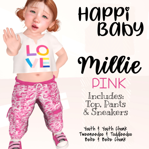 HB Millie Pink
