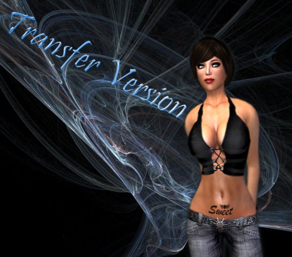 Low Belly Sweet Word Tattoo (Transferable Version)