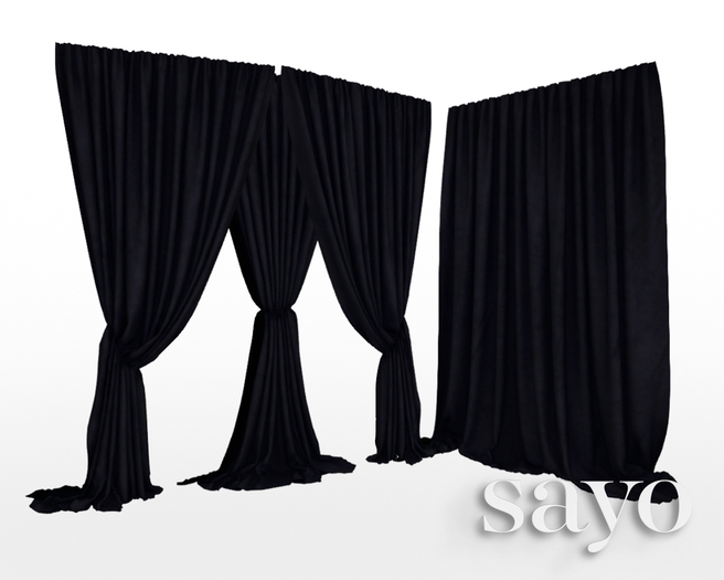 SAYO - Velvet Drapes - Royal