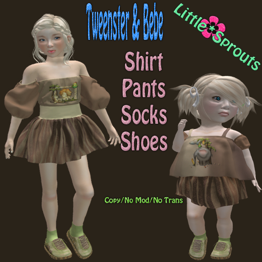 (Tweenster & Bebe) Lil*Sprouts-Safari Girl  (Boxed)