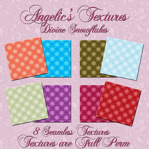 [Angelic's Textures] Divine Snowflakes MP Only Item!