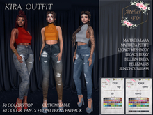 {AE} KIRA OUTFIT Maitreya Petite Legacy Perky Freya Isis Hg