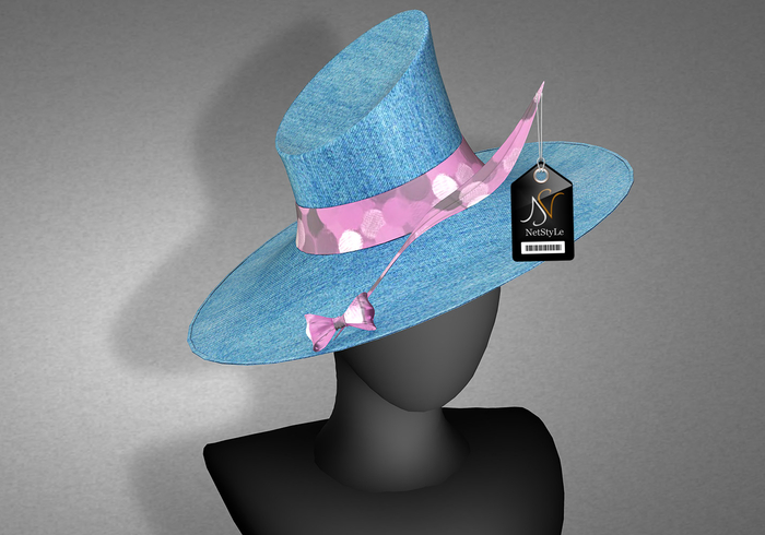 NetStyLe Cora Hat Light Jean