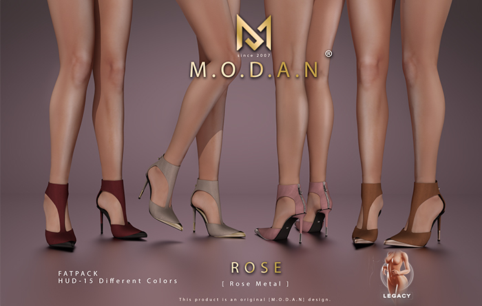 [M.O.D.A.N] Zema Heels ROSE / LEGACY