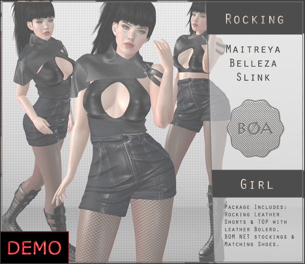 BoA DeSiGN Rocking Girl Full Outfit MP DEMO