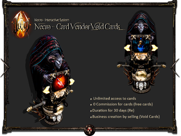 Necro - Card Vendor (Void Cards)