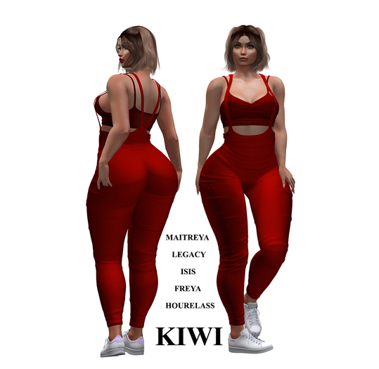 KIWI JUMPSUIT RED