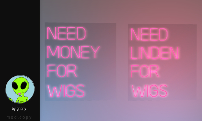 G/\/ARLY:: Need $ For - Wigs