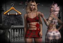 (*<*) 1313 Flannels Boxers - Black Plaid