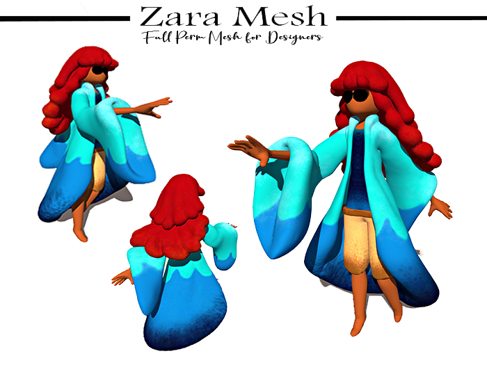 Zara Mesh - Toys - Cloe Doll - FULL PERM MESH