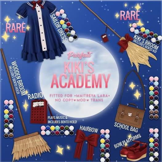 parfait. - Kiki's Academy - Bow Platforms - Blue