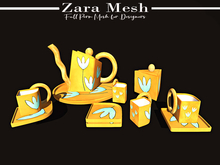 Zara Mesh - Kitchen - Tea Set 1 - FULL PERM MESH