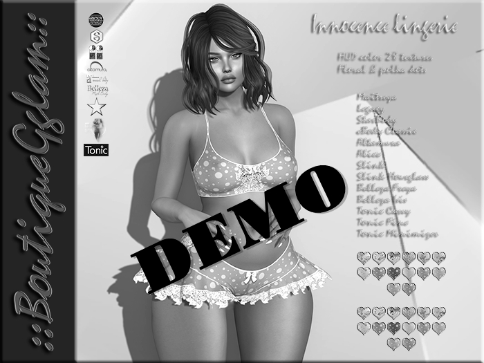 ::BG:: Innocence Lingerie - DEMO