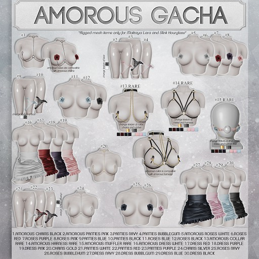 Caboodle - Amorous Roses - Purple - Maitreya