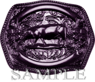 Zoy Alpha Texture [ Swine Buckle 02 ] - Purple
