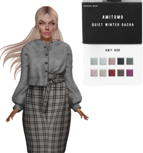 AMITOMO / Quiet Winter GACHA / M / 3