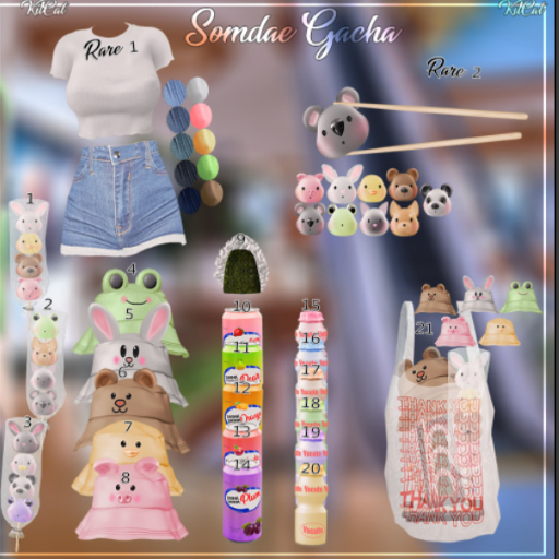 KitCat - Somdae Gacha Yacute Peach Common 17