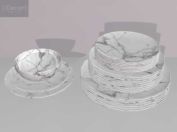 [iDecor] Plates Set Decor