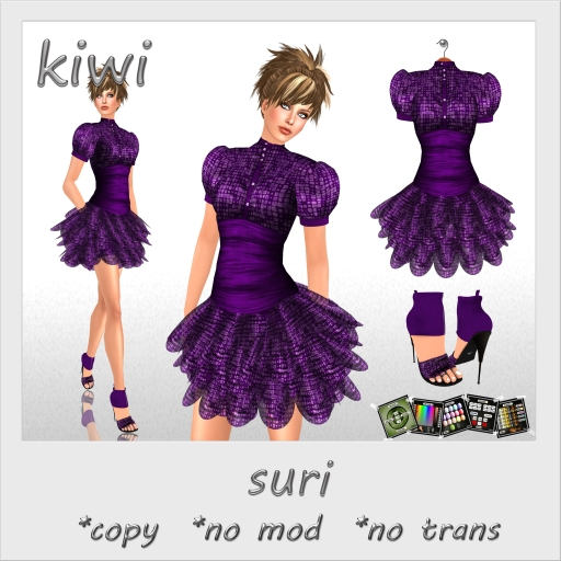KIWI SURI PETAL OUTFIT (PURPLE) (F)