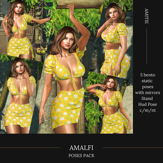 Amitie Amalfi Poses pack
