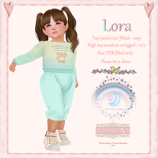 OUD Lora Ocean TDB Fitted