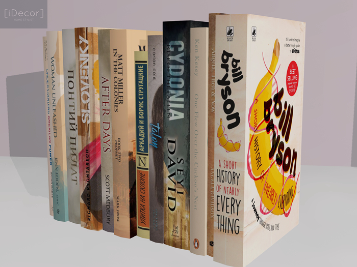 [iDecor] Talon Books Set