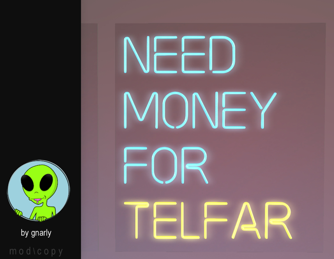 G/\/ARLY:: Need Money For - Telfar