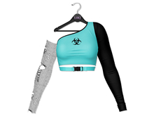 Loki - Heather Split Color Top - Mint
