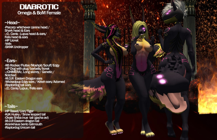 Kat Klaws~ Diabrotic -Lemonade- F Omega & BoM