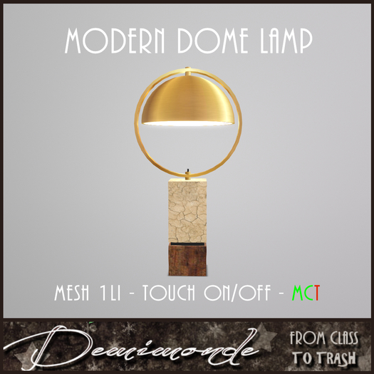 [CYN] Modern Dome Lamp