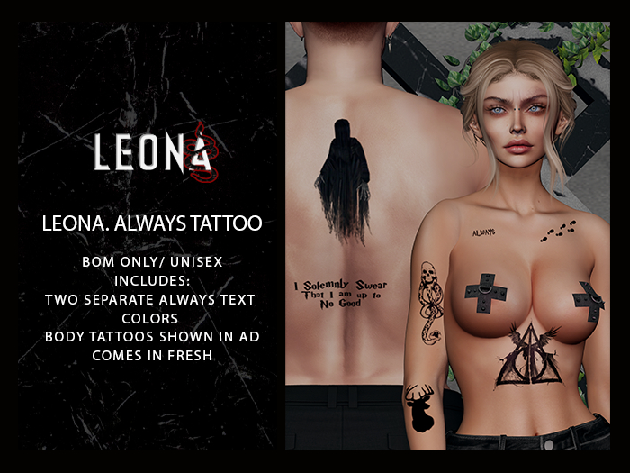 LEONA. Always Tattoo