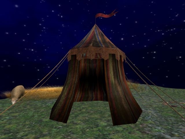 Medieval tent - Boho
