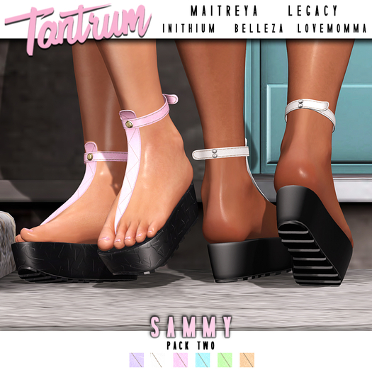 Tantrum - Sammy Sandals - Pack Two 