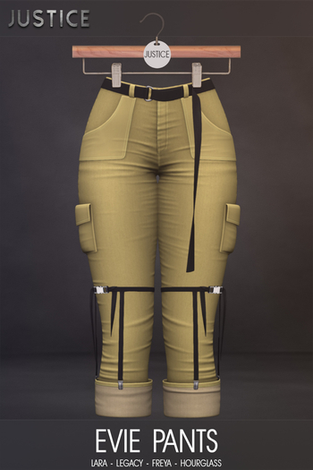 [JUSTICE] EVIE PANTS - LEMON