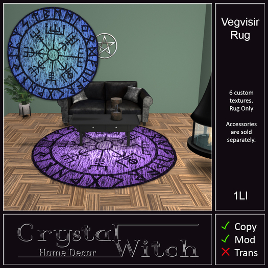 -CW- Vegvisir Rug 