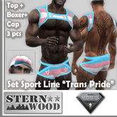 Aesthetic Sport Line Set 'TRANS PRIDE' - 3 pcs