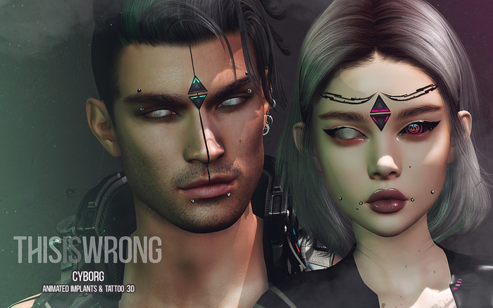 THIS IS WRONG Cyborg - crown pack 