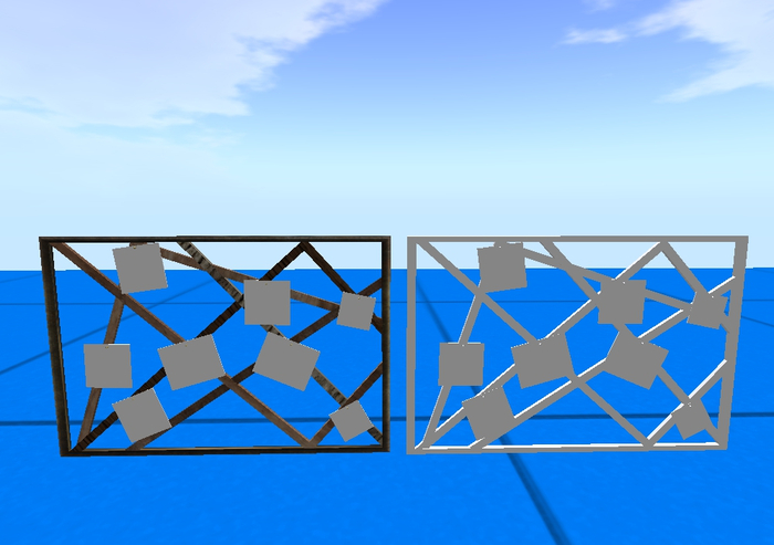 Modern panel with pictures fullperm