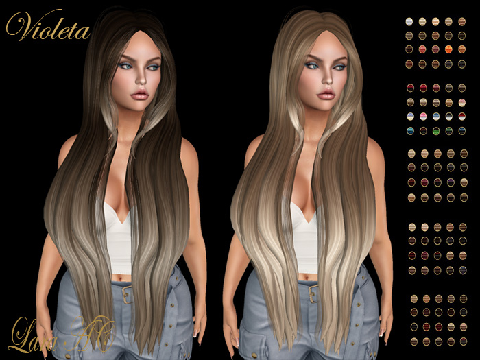 Lara AC - VIOLETA - Hair & Hairbase