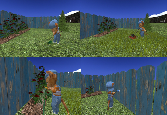 Dinkie Yard Work