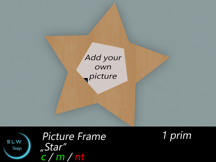 SLW Design - Picture Frame Star