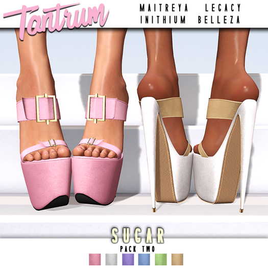 Tantrum - Sugar Heels - Pack Two 