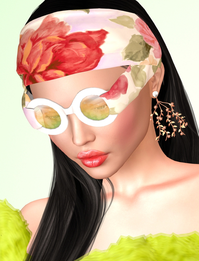 !FERINA'S UBERMODEL SUNGLASSES-GARDEN
