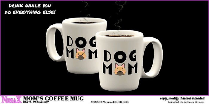 NinaX: Dog Mom Mug 