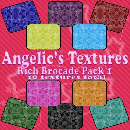 [Angelic's Textures] Rich Brocade Pack 1 Textures MP Only Item!