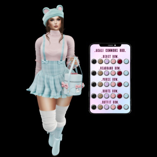 Luas Akali Outfit Sky